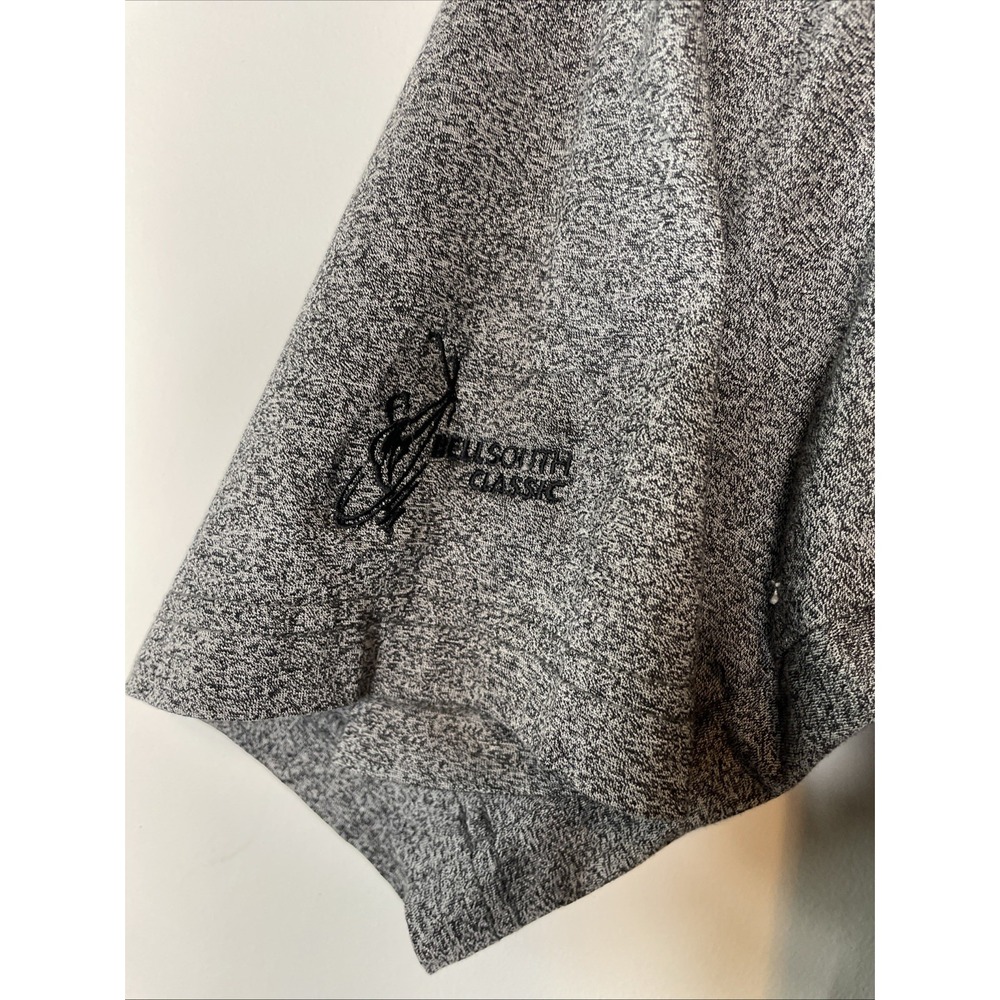 Greg Norman XL Gray Heather Polo Shirt Mercerized Cotton Golf Short Sleeve - Picture 3 of 11